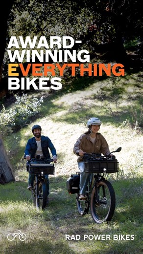 🏆 Award-winning ebikes built for every commute, every gym trip, and every weekend — only from Rad Power Bikes. | Rad Power Bikes