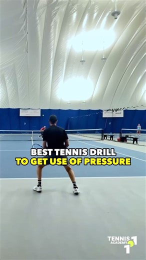 NET VS BASELINE TENNIS DRILL #tennis #shorts