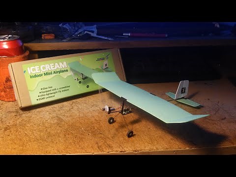 Dancing Wings "Ice Cream" Microlight RC Airplane