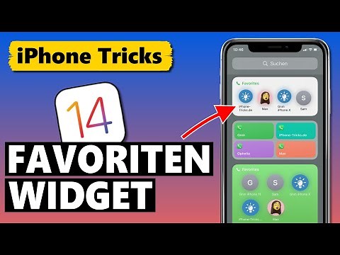 How to re-add the Favorites widget for contacts in iOS 14 📇👪📞