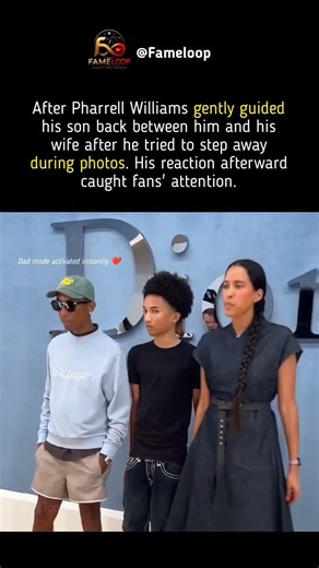 Pharrell Williams Wins Hearts With Sweet Family Gesture #shorts