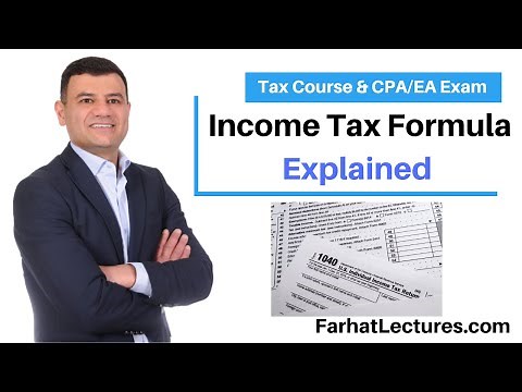 Income Tax Formula. CPA/EA Exam. Tax Course