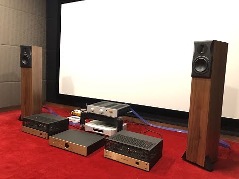 Neat Acoustics Ekstra speakers with Unison Research Unico Nuovo Amplifier Demo at Audio Dynamics