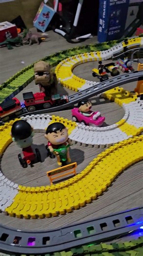 Rc Rail Train with car track and ambulace