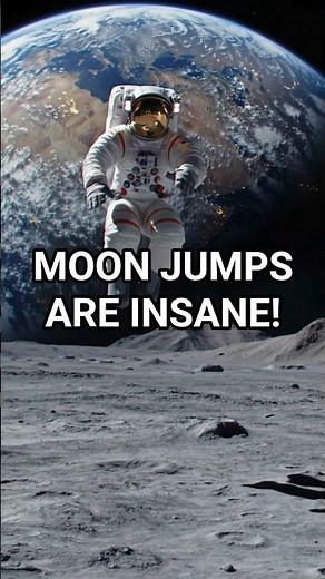 Jumping on the Moon: It’s Like Slow-Motion Superpowers! 🌕 | Earth vs Moon Gravity