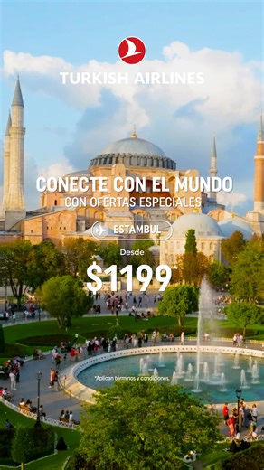 Comienza a planificar tu viaje ideal hoy y descubre el mundo con las ofertas exclusivas de Turkish Airlines. | Turkish Airlines