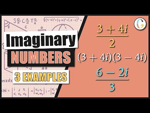 How to Multiply and Divide Imaginary Numbers: (3 + 4i)(3 − 4i) and (3 + 4i)/2