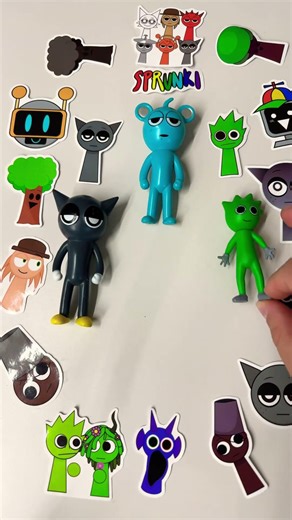 Sprunki incredibox matching with asmr videos #sonic #sprunki #choose #asmr #sonicthehedgehog #match