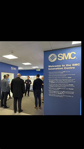Last week saw the official reopening of our Innovations Centre showroom at our UK HQ with two very busy open days for customers and industry stakeholders! 🍾 The venue is a valuable resource for customers and sales partners to visit and discover the many ways in which SMC can help make manufacturing more sustainable, productive and profitable - backed by our Business Continuity Plan which provides continuity of supply thanks to our global operations. Thank you to the many visitors who came along