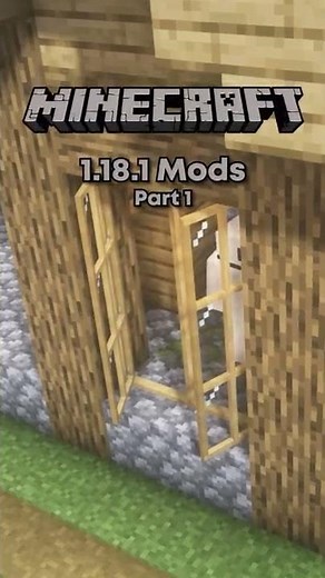 Openable Windows!😳 (1.18.1 Mods Pt. 1)