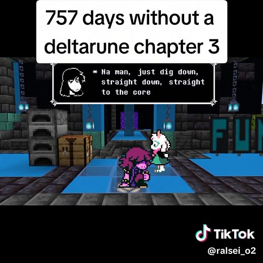 Rule №1 #deltarune #memes #ralsei #minecraft