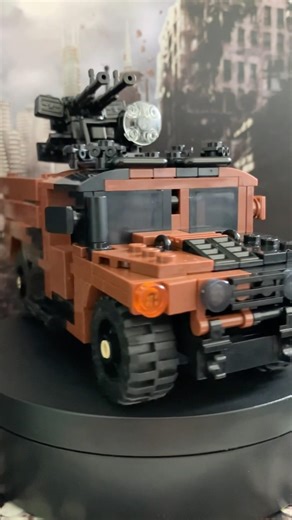 My new MOC Lego🔥🔥HMMWV👀Humvee🫡#militarylego #brickarms #legomoc #lego #customlego