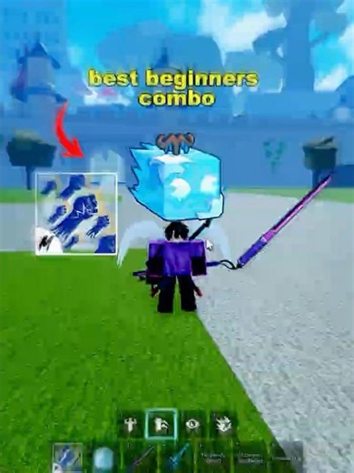 Best Combo for Beginners in Blox Fruit ! #roblox #bloxfurit #bloxfruits