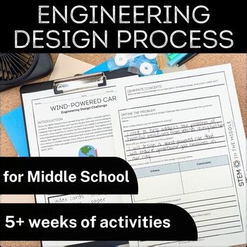 Engineering Design Process Worksheets, Easy STEAM Activities, & STEM Curriculum