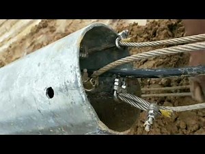 how to installation a 30 mtr high mast