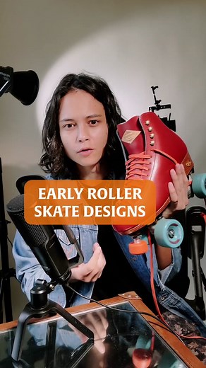 If you have trouble skating now, imagine using the very first skate — with no brakes 😐🫢 #rollerskating #skating #sports #newyorkcity #fyp #learnontiktok @joseflorenzo tells us about the earliest skate inventions!