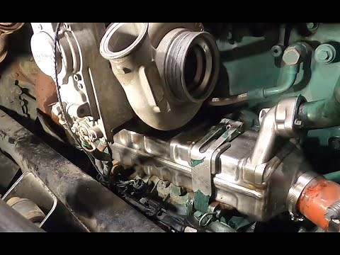 Volvo D13 MP8 EGR Cooler Cleaning or Replacement