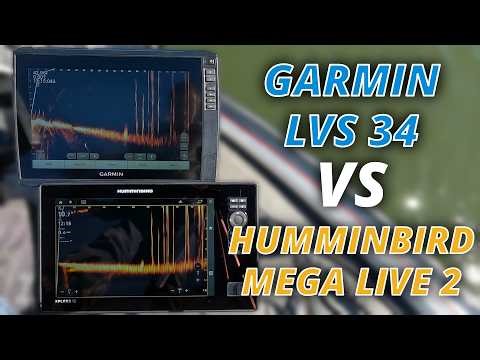 Side by Side Comparison - Garmin Livescope Plus vs Humminbird Mega Live 2