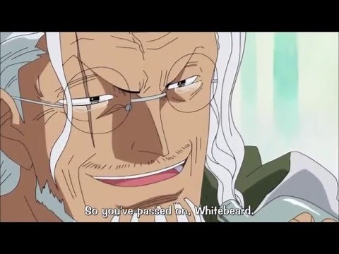 Rayleigh is Crying on Whitebeard's death