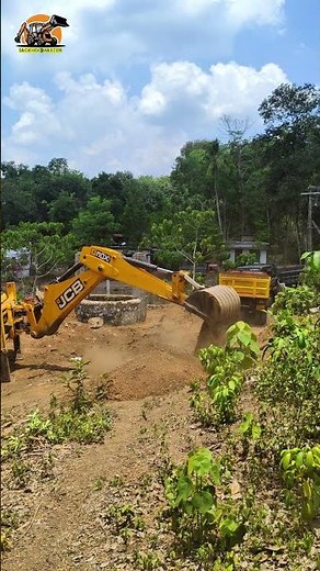 Jcb 3dx Backhoe Working in Soil Loading Site |BackhoeMaster|.
