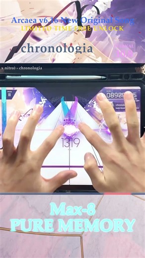[Arcaea]『Limited Time Free Unlock』chronologia (ETR 10+) PM #shorts #arcaea #rhythmgame #音ゲー #音樂遊戲
