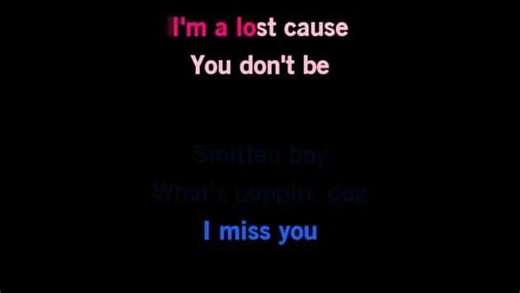 Karaoke Lost Cause - Jelly Roll - CDG, MP4, KFN - Karaoke Version