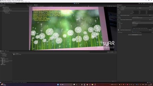 【AR】Unity使用EasyAR实现一个简单的识别图片显示动态视频的AR案例