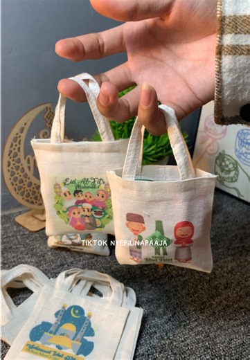 Tas Mini Amplop Lebaran dan Tote Bag Mini Imut