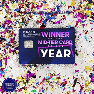 250 reactions · 37 shares | Congratulations to the Chase Sapphire Preferred, winner of The 2018 TPG Award for Best Mid-Tier Card of the Year, as voted on by over 33,000 of our readers. Find out what makes this card a winner!  | The Points Guy | Facebook