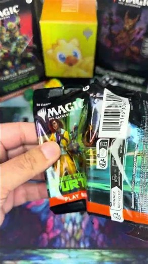 Magic the Gathering pack opening