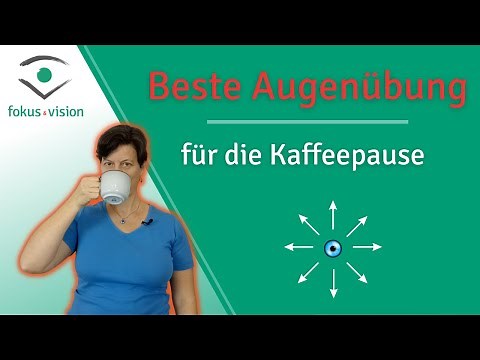 Beste Augenübung + ein Trick, wie du sie tatsächlich regelmäßig machst!