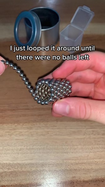 DIY Cylinder Using Magnetic Balls