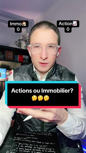 Actions ou Immobilier? Comparaison en terme de rentabilité, sécurité et simplicité #creatorsearchinsights #immobilier #educationfinancière