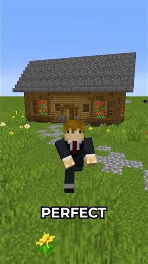 How to Make a PERFECT Roof in Minecraft! (Beginner Building) #minecraft #beginner