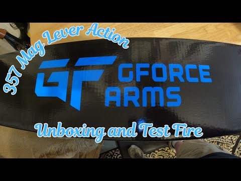 GForce Arms 357 Mag Lever Action -- Unboxing and Test Fire