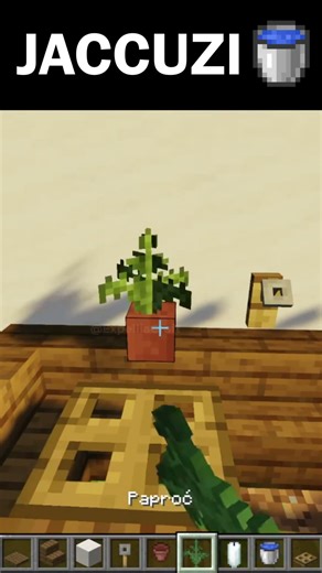 Jaccuzi Idea Build #minecraft #minecraftshorts #minecraftmemes #shorts #subscribe #ideas #mc #funny