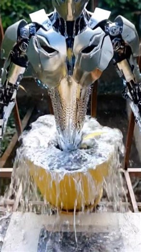 Tree Man 🌴 #tree #man #robot #shortsfeed