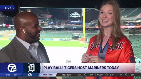 Live interview with Taylor Olson, Director of Brand Marketing with the Tigers, ahead of ALDS Game 3