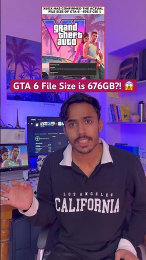 GTA 6 File Size is 676GB?😱