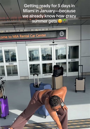 5 days in Miami 🌴 January edition—because summer Miami is not for the weak. #maimi #travelvlog #GirlsTrip #lifestylevlog