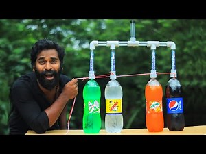 COCO COLA VS MENTOS VS MIRINDA VS 7UP EXPERIMENT | M4 TECH |