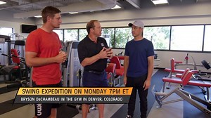 Muscle activation training helped Bryson Dechambeau go from top 100 in the world to top 10. Learn more about his fitness journey on Swing Expedition Monday @ 7p ET on GOLF Channel! Or, watch on your own schedule on #GOLFPASS: https://bit.ly/2TWGV5h | GolfPass