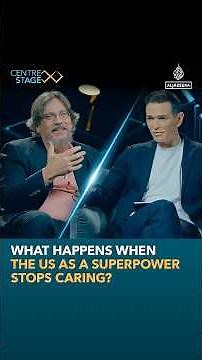 What happens when the US as a superpower stops caring? | Centre Stage