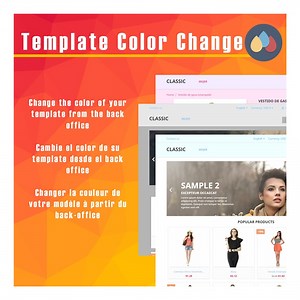 Template color/font change