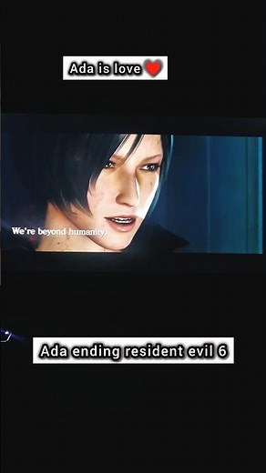 ada ending resident evil 6 gameplay cutscene #residentevil6 #adawong