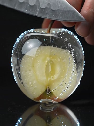 Satisfying Glass Apple ASMR Sounds