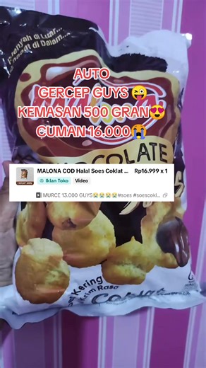 Delicious Soes Coklat for Only 16,000