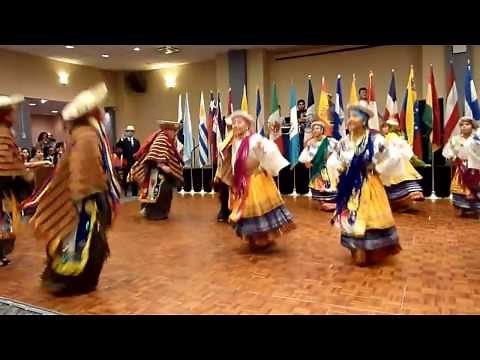 GRUPO DE DANZA ECUATORIANA @ BAILE CDH NY 6-9-2012