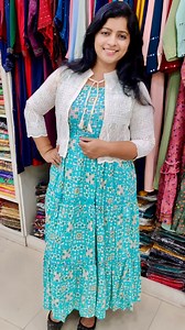 74 reactions · 3 comments | Blue Kurti with White Overcoat:...