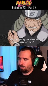 I'm watching Naruto for the first time Episode 72 part 2 #naruto #narutoshippuden #anime #animereaction #jimmytiptoe #reaction #react #sasuke | Jimmytiptoe
